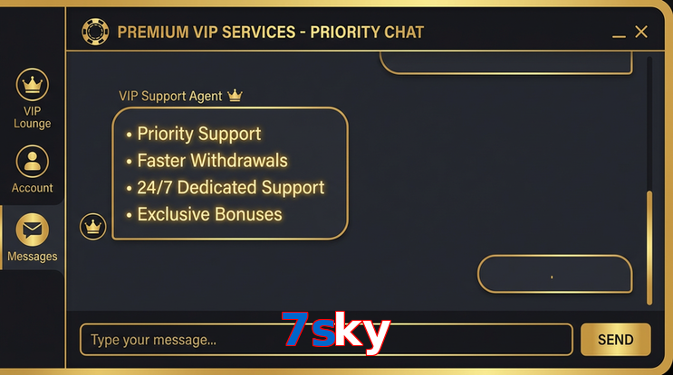 Payment and PKR controls in 7Sky